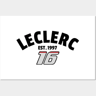 F1 Leclerc 16 Posters and Art